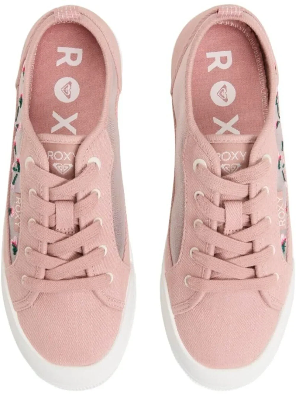 Women's Rose Lightweight Low Top Lace Up Casual Fashion Shorebreak Sneakers
